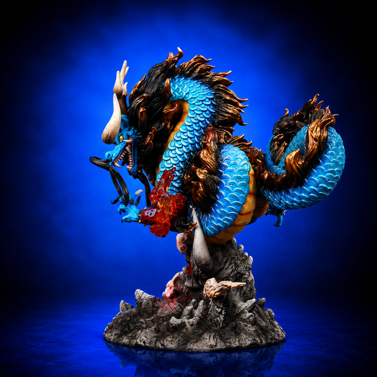 Kaido Dragon Form Light-Up GK Figurine (22cm / 8.7") Figurine