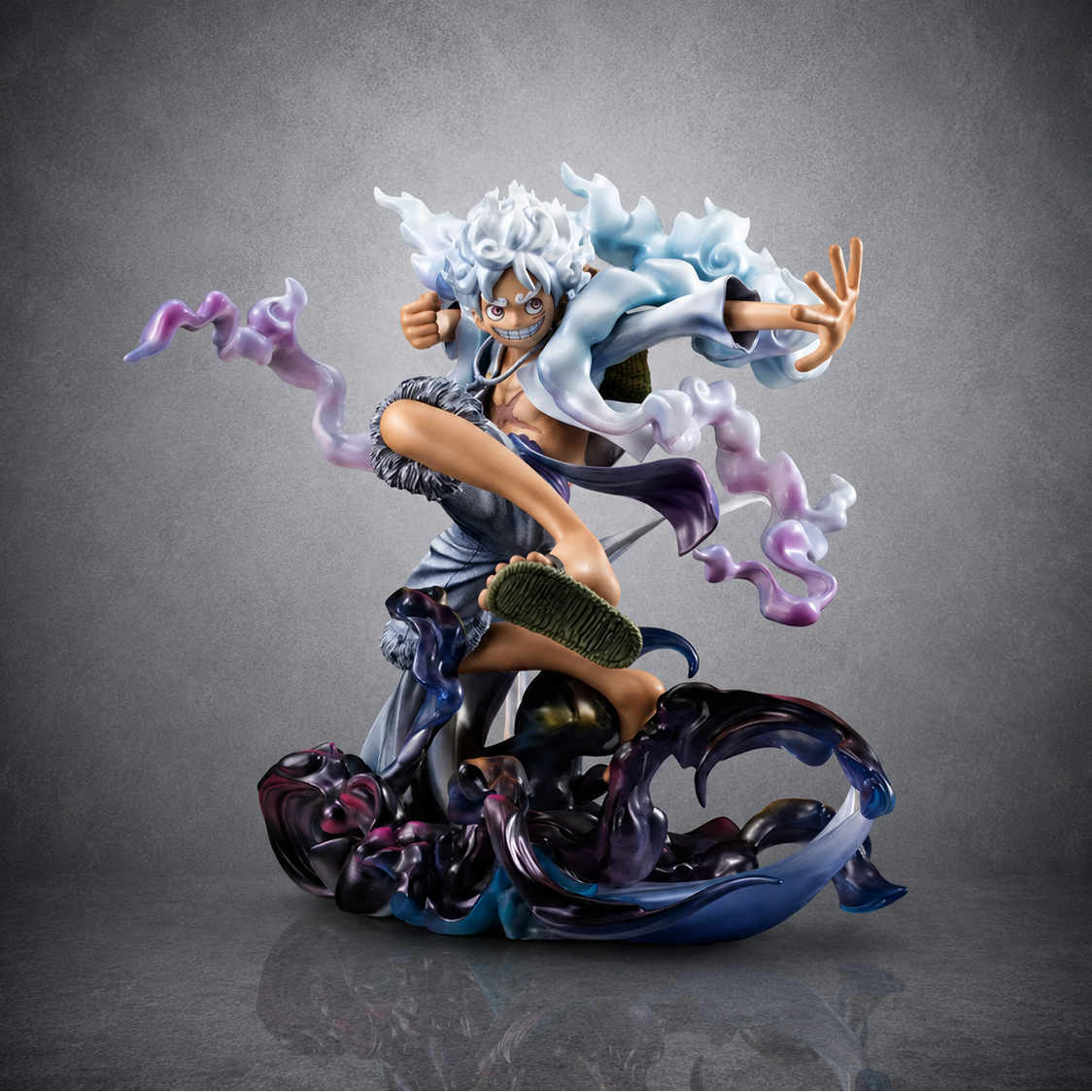 Luffy Gear 5 Sun God Nika Figurine (22cm / 8.7") Figurine