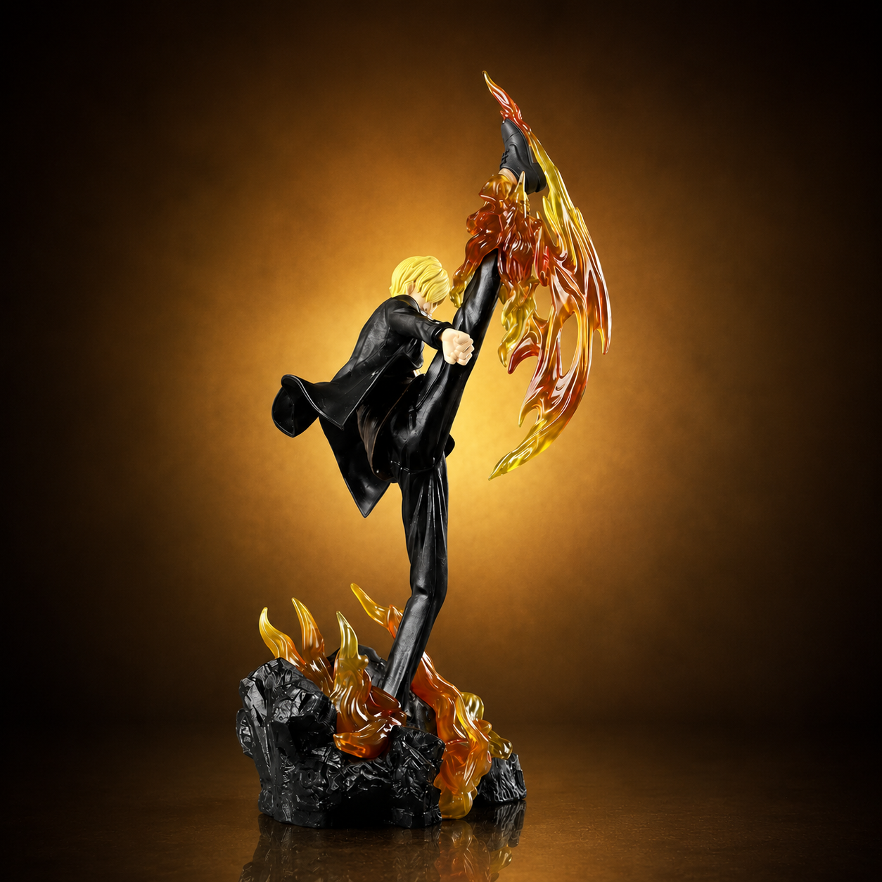 Sanji Diable Jambe Fire Kick Figure (35cm / 13.8") Figurine