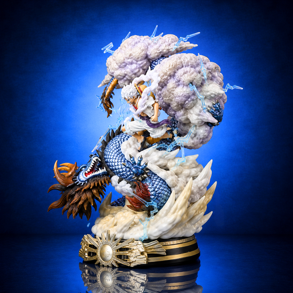 Luffy Gear 5 vs Kaido Figurine (24cm / 9.4") Figurine