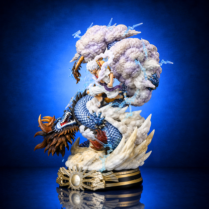 Luffy Gear 5 vs Kaido Figurine (24cm / 9.4") Figurine