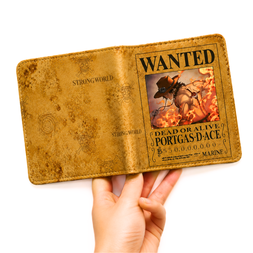 Ace Wanted Poster Bifold Wallet