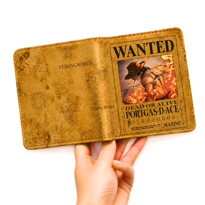Ace Wanted Poster Bifold Wallet