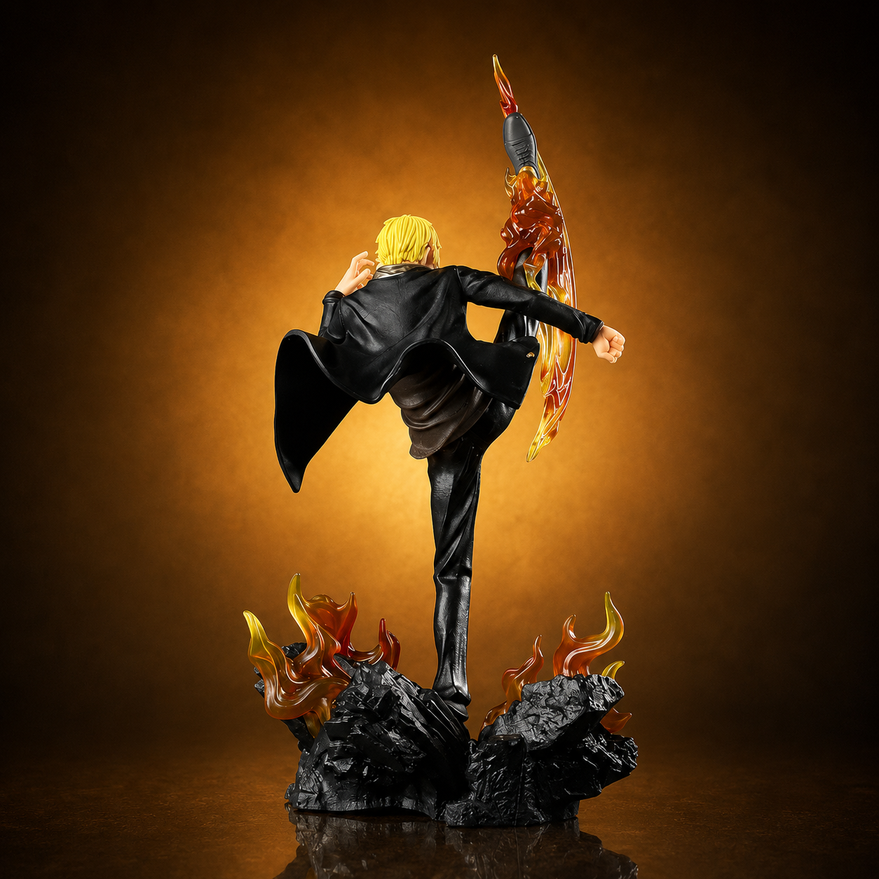 Sanji Diable Jambe Fire Kick Figure (35cm / 13.8") Figurine