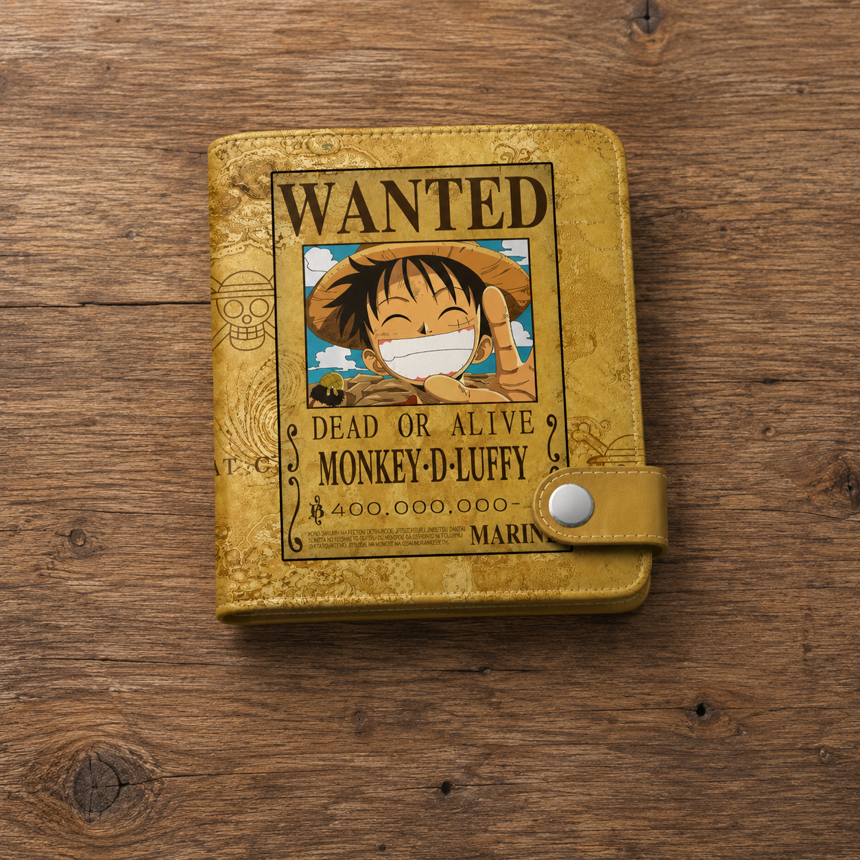Luffy Wanted Poster Bifold Wallet Wallet
