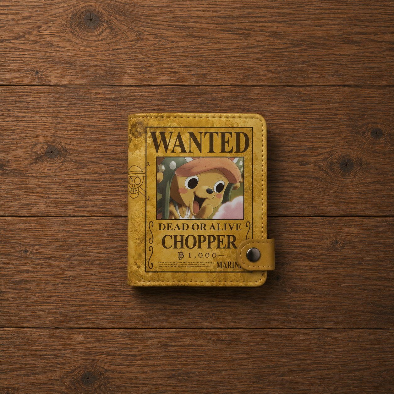 Tony Tony Chopper Wanted Poster Bifold Wallet Wallet