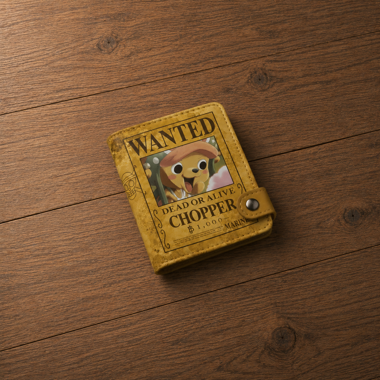 Tony Tony Chopper Wanted Poster Bifold Wallet Wallet
