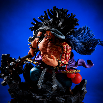 Kaido Beast King Battle Scene GK Figurine (19cm / 7.5") Figurine