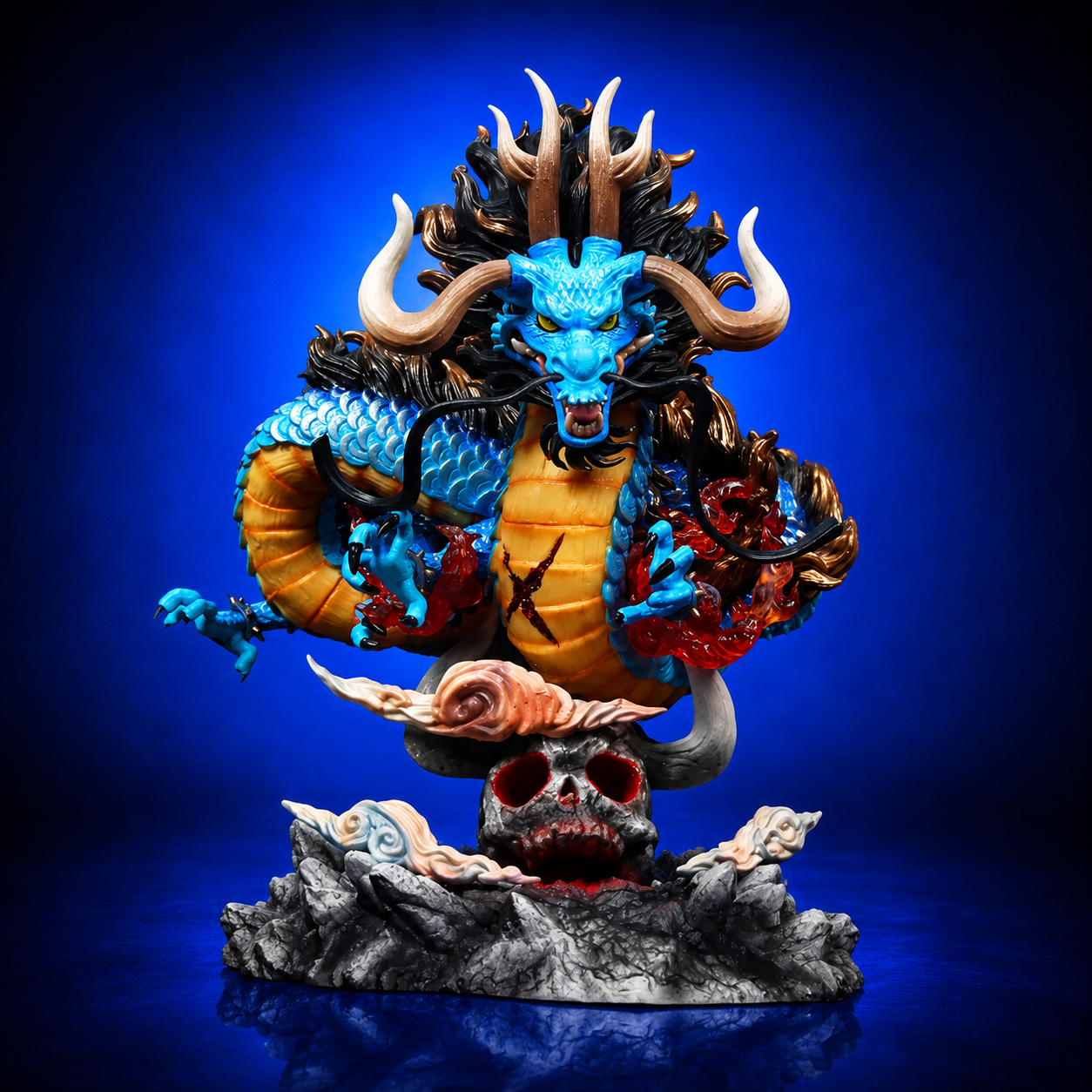 Kaido Dragon Form Light-Up GK Figurine (22cm / 8.7") 22cm 8.7 inch Figurine