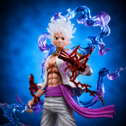 Luffy Gear 5 Nika vs Kaido Dragon Figurine (19cm / 7.5") Figurine