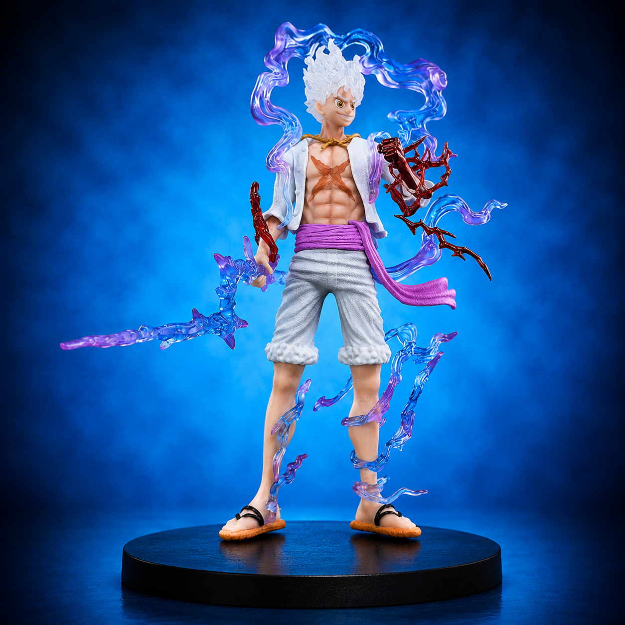 Luffy Gear 5 Nika vs Kaido Dragon Figurine (19cm / 7.5") Figurine