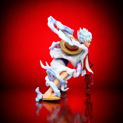 Luffy Gear 5 Sun God Nika Battle Figurine (18cm / 7.1") Figurine