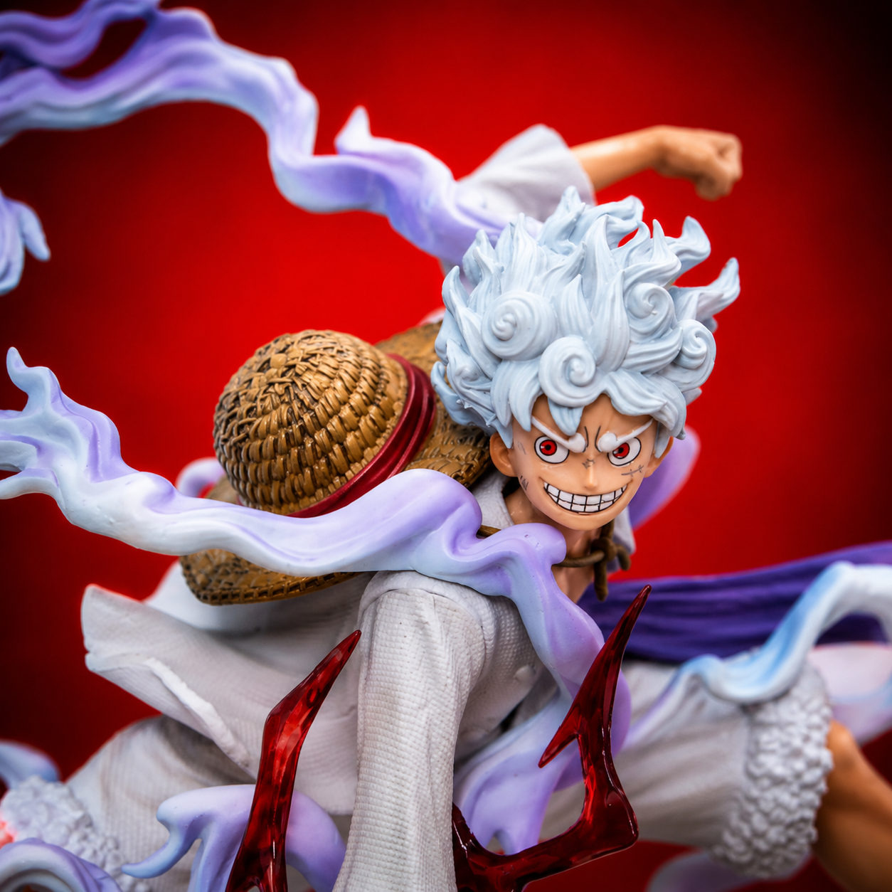 Luffy Gear 5 Sun God Nika Battle Figurine (18cm / 7.1") Figurine