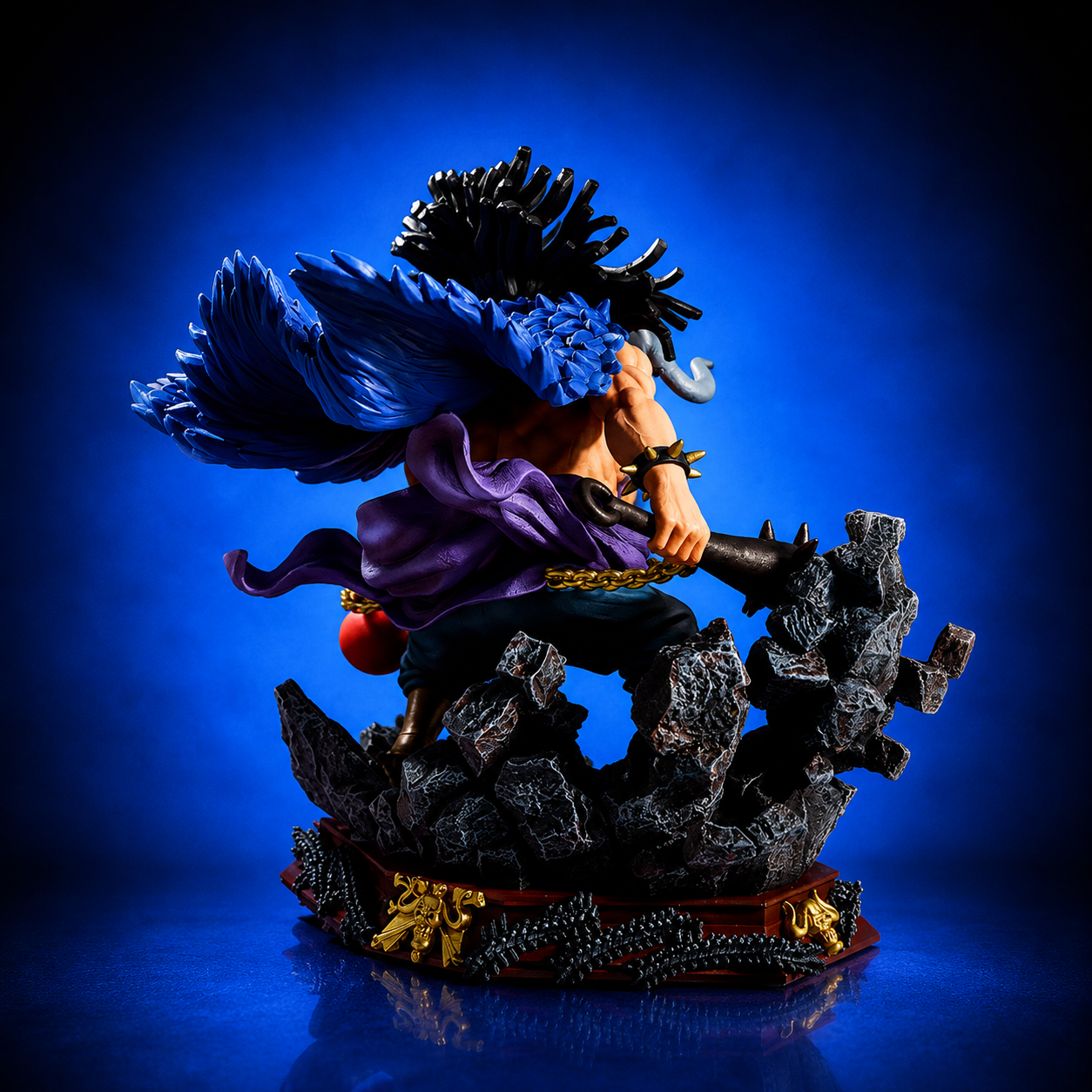Kaido Beast King Battle Scene GK Figurine (19cm / 7.5") Figurine
