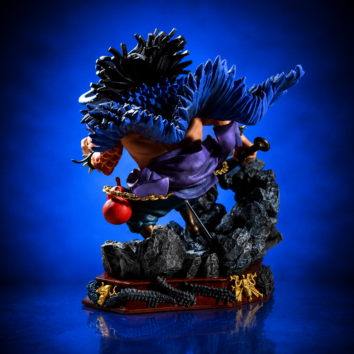 Kaido Beast King Battle Scene GK Figurine (19cm / 7.5") Figurine