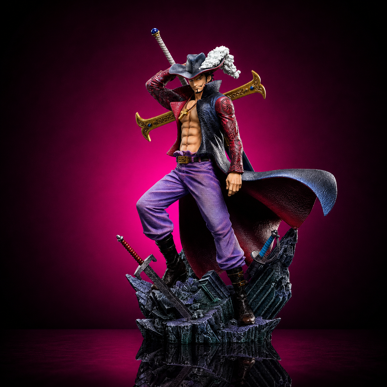 Dracule Mihawk Hawk-Eye Figurine (28cm / 11") Figurine