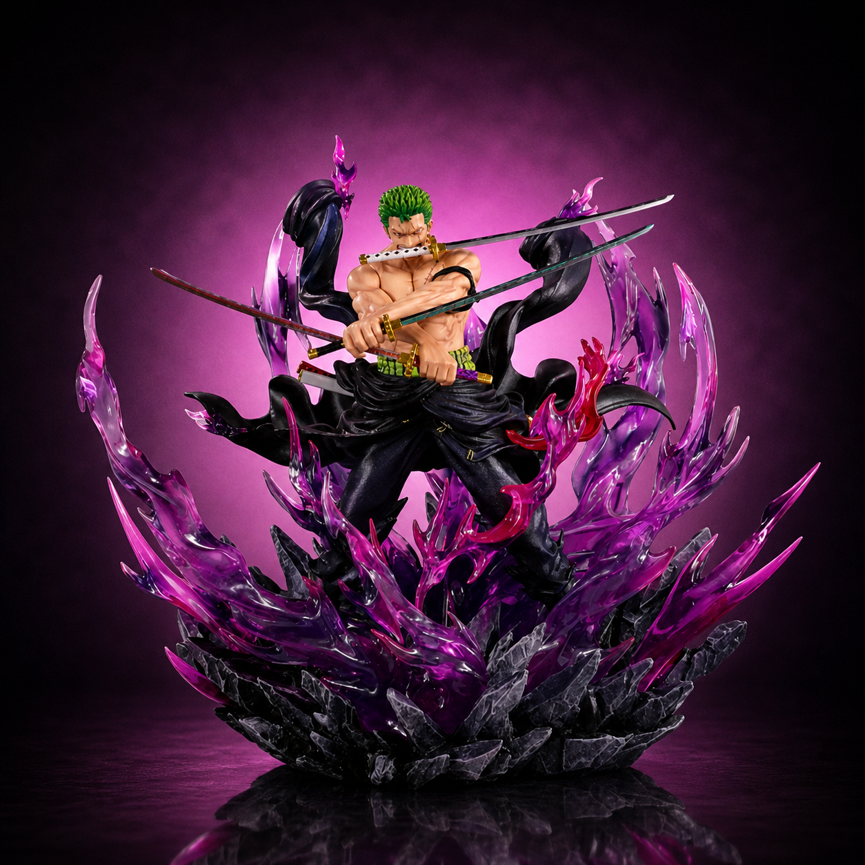 Zoro Santoryu Oni Giri Figurine (30cm / 11.8") 30cm 11.8 inch Figurine