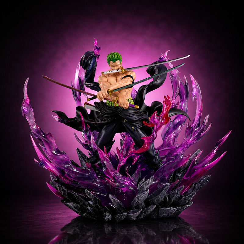 Zoro Santoryu Oni Giri Figurine (30cm / 11.8") 30cm 11.8 inch Figurine