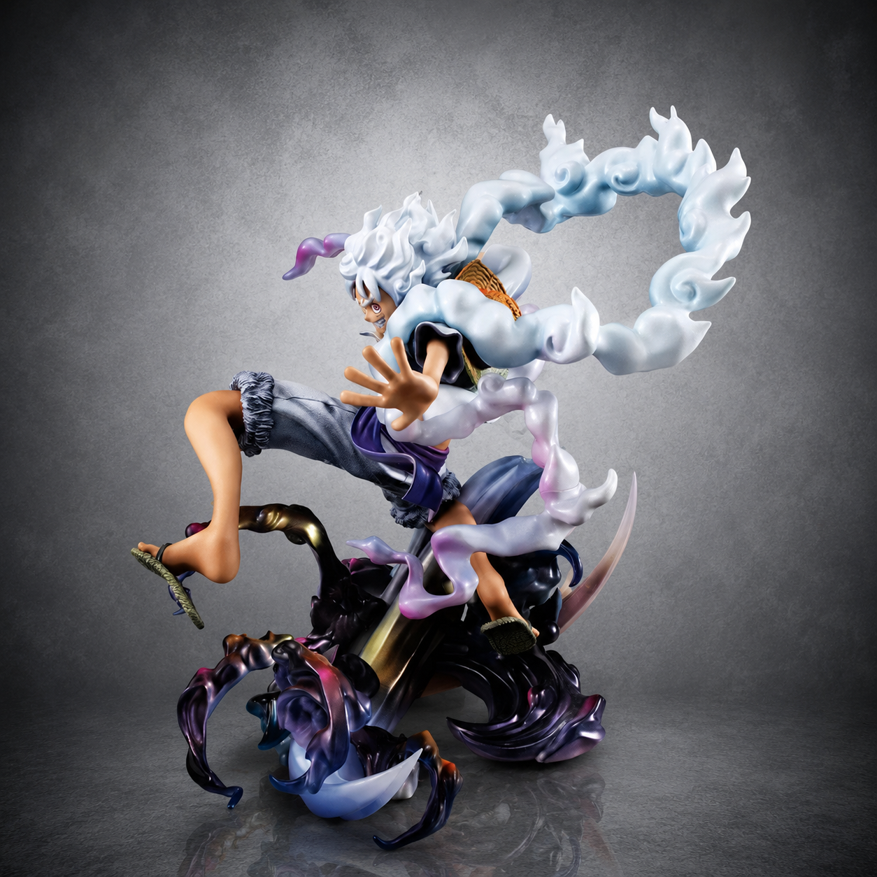 Luffy Gear 5 Sun God Nika Figurine (22cm / 8.7") Figurine