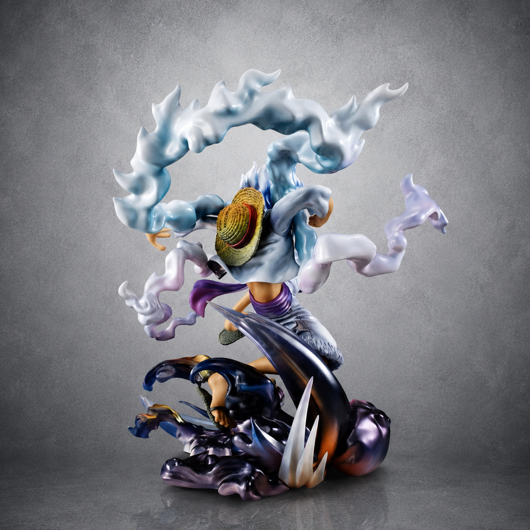 Luffy Gear 5 Sun God Nika Figurine (22cm / 8.7") Figurine