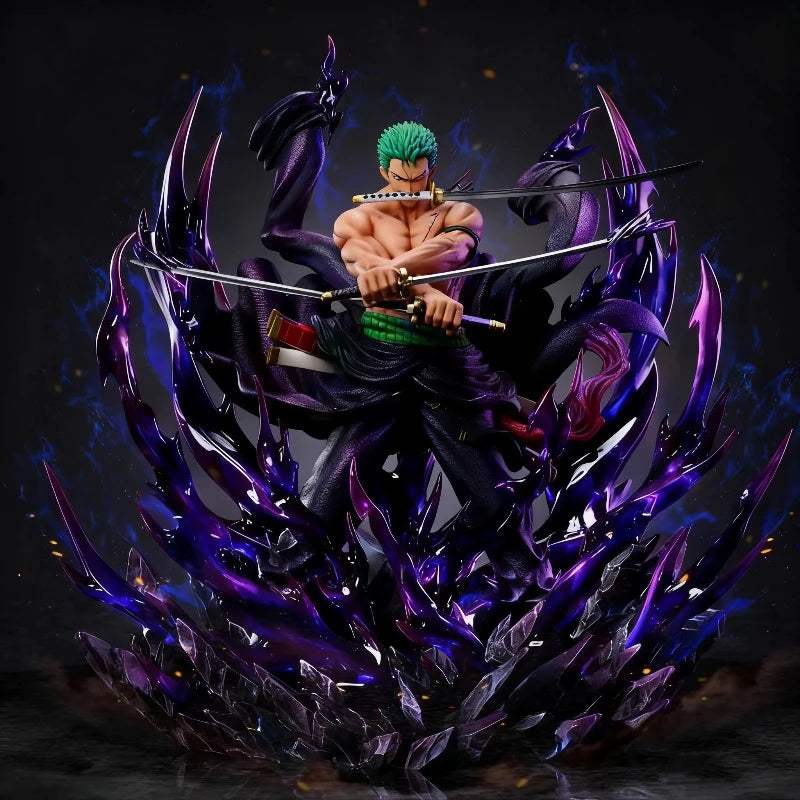 Zoro Santoryu Oni Giri Figurine (30cm / 11.8") Figurine