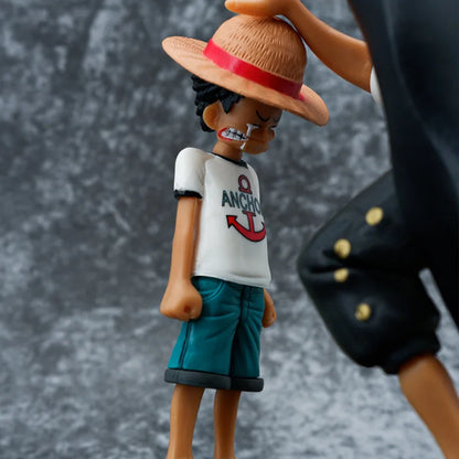 Shanks & Young Luffy Hat Scene Figurine (18cm / 7.1") Figurine
